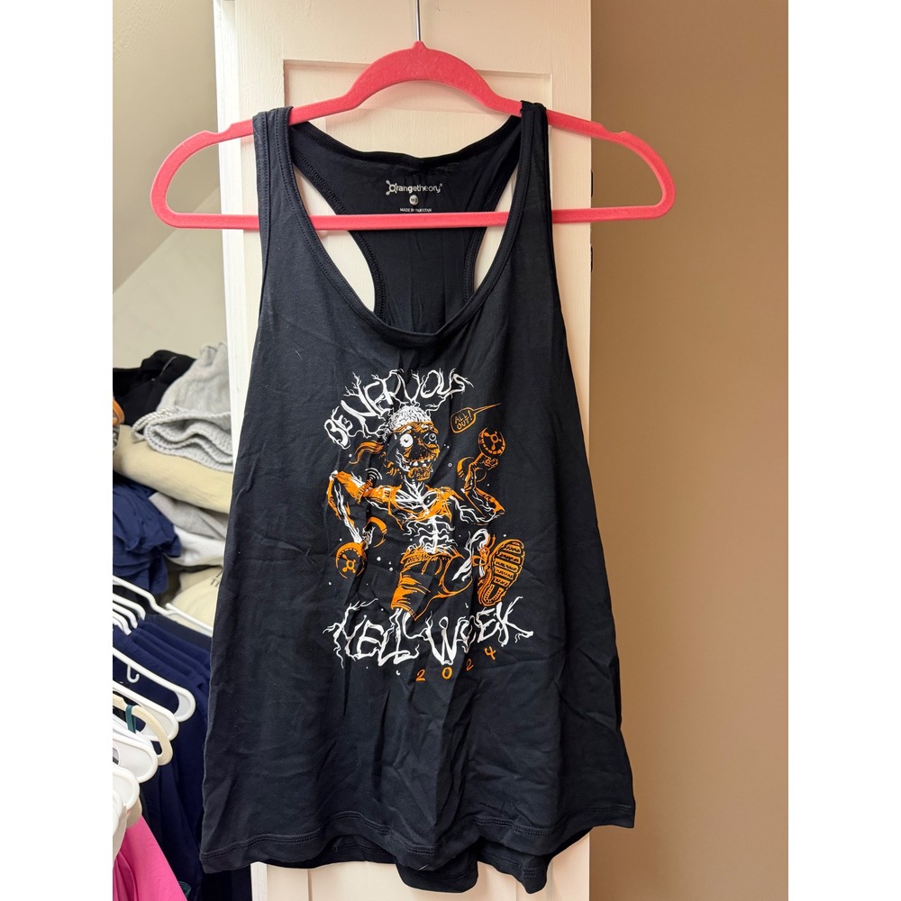 Orangetheory Hell Week 2024 Tank Top Black Medium